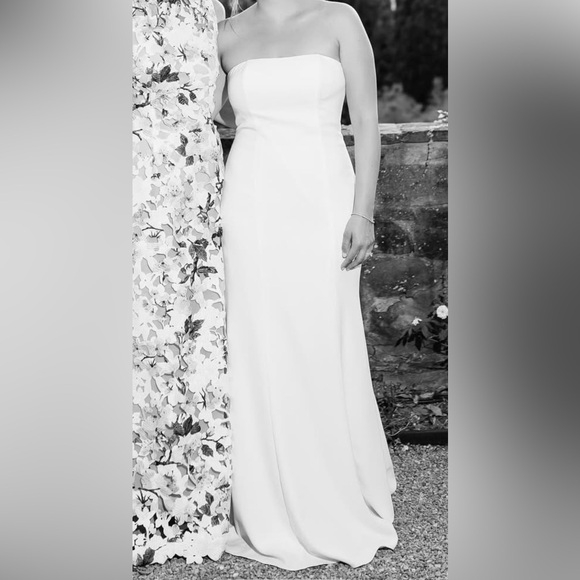 Sareh Nouri Strapless Wedding Gown